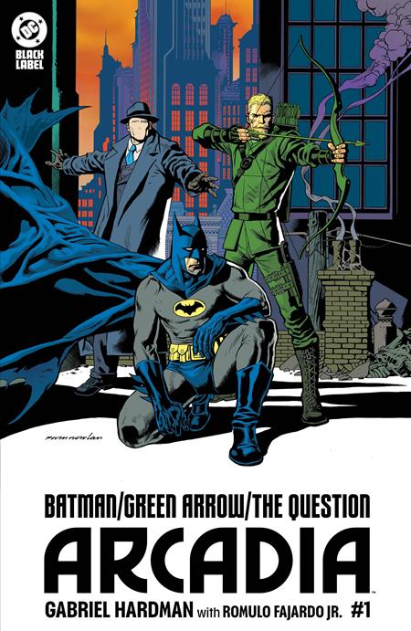 Batman Green Arrow The Question Arcadia #1 (of 4)  B Kevin Nowlan Var