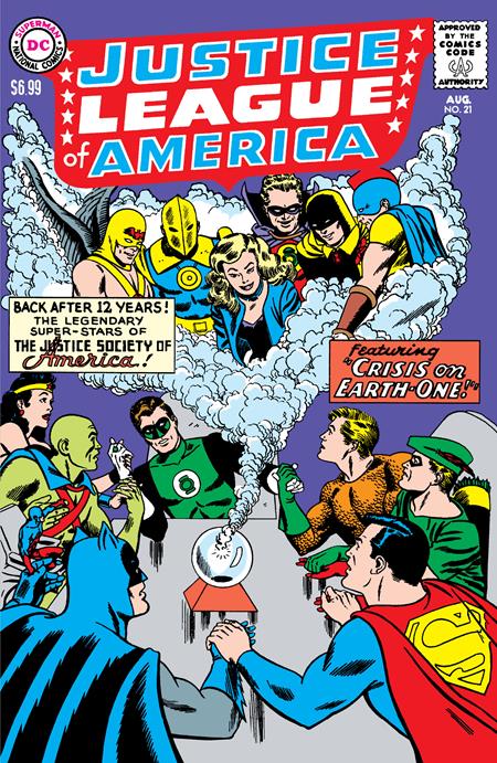 Justice League Of America #21 Facsimile Edition  B Mike Sekowsky Foil Var