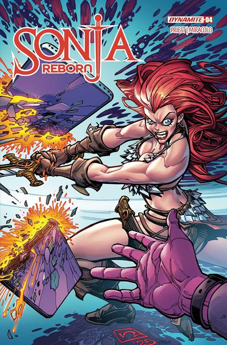 Sonja Reborn #4  C Chad Hardin Var