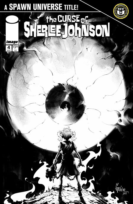 Spawn The Curse Of Sherlee Johnson #4  C Jonathan Glapion B&w Var