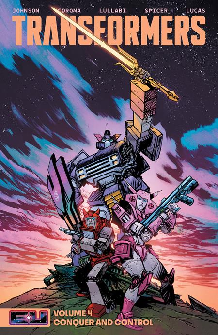 Transformers  | TPB Vol 04 Conquer And Control Direct Market Exclusive Daniel Warren Johnson & Mike Spicer Sword - Graphic Novels - Image - Pop Weasel