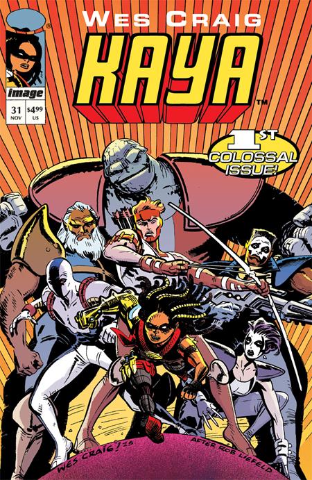Colossal Kaya  | One Shot  B Wes Craig Youngblood Team Up Var