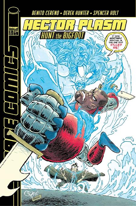 Hector Plasm Hunt The Bigfoot #2 (of 3)  E Derek Hunter Youngblood Team Up Var