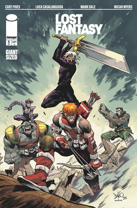 Lost Fantasy #5  I Maxi Dallo Youngblood Team Up Var