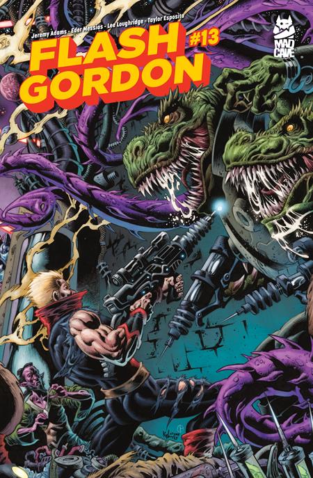 Flash Gordon #13  B Will Conrad Fight Scene Var
