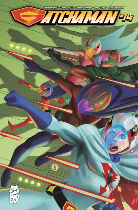 Gatchaman #14  A Inaki Miranda
