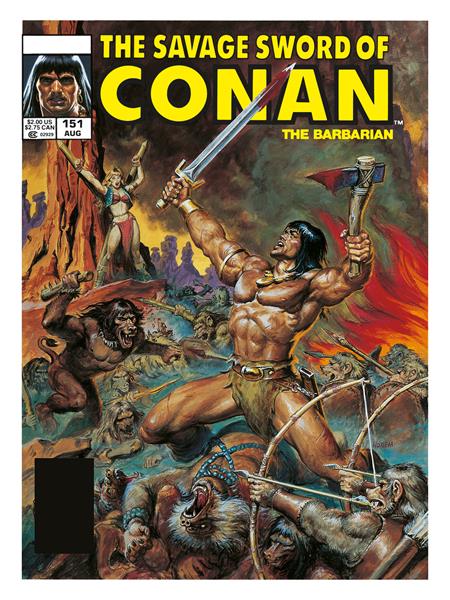 Savage Sword Of Conan The Original Comics Omnibus  | Hardcover Vol 11 Regular Edition Earl Norem