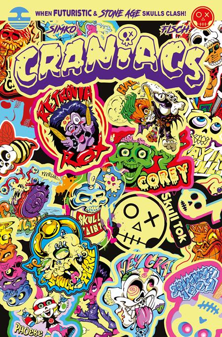 Craniacs #3 (of 4)  D Joe Simko Glow In The Dark Var