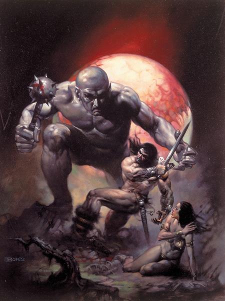Savage Sword Of Conan Reforged #2  D Boris Vallejo Virgin Var