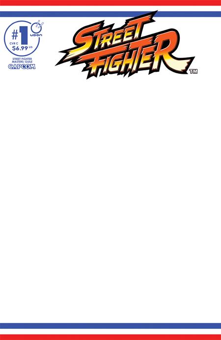 Street Fighter Masters Guile #1  | One Shot  C Blank Sketch Var