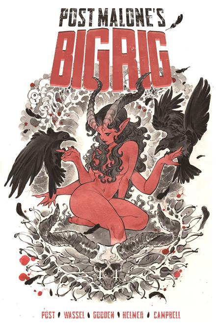 Big Rig  | Hardcover Vol 01 Limited Edition Silver Foil Peach Momoko Var Allocations May Occur Limited To 500 - Graphic Novels - Image - Pop Weasel