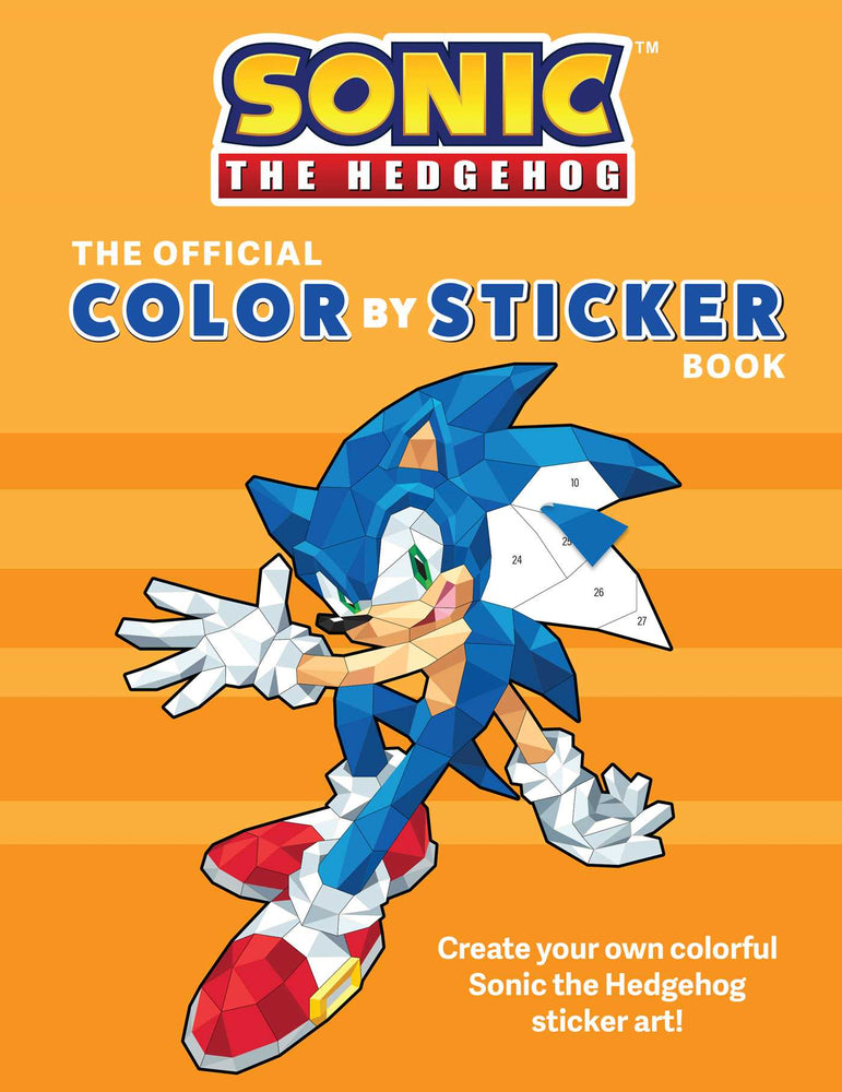 Pop Weasel Image of Sonic the Hedgehog: The Official Color by Sticker Book (Sonic Activity Book) - Books - Image - Pop Weasel