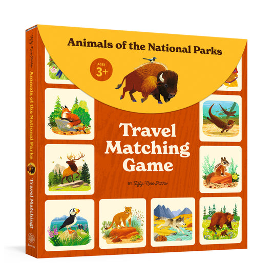 Animals of the National Parks Travel Matching Game - Image