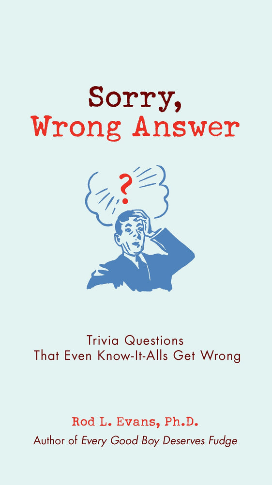 Sorry, Wrong Answer image - Books - Image - Pop Weasel