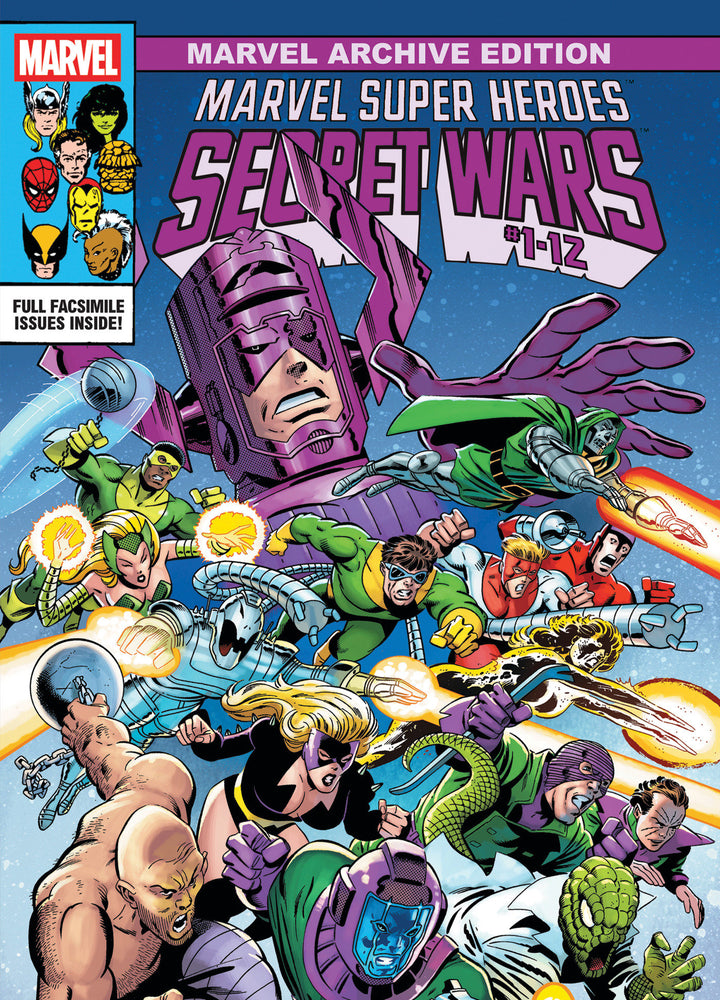 Marvel Archive Edition: Marvel Super Heroes Secret Wars Gallery Edition Mike Zeck Hidden Gem Cover [DM Only] | Hardcover - Image - Graphic Novels - Image - Pop Weasel
