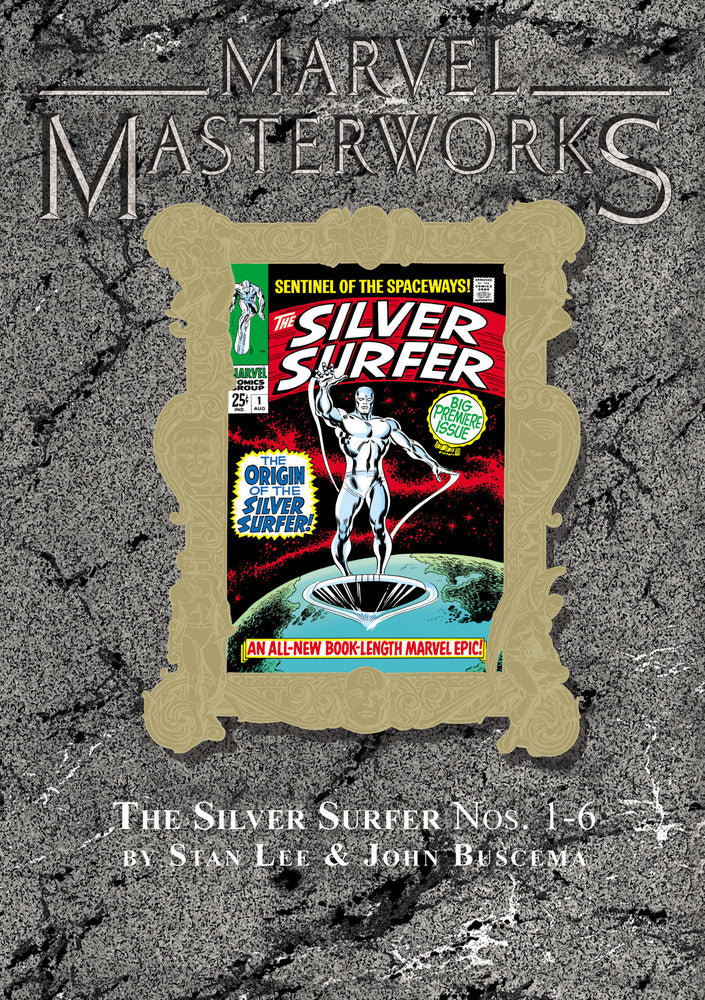 Marvel Masterworks: The Silver Surfer Vol. 1 Variant [Remasterworks, DM Only] | Hardcover - Image - Graphic Novels - Image - Pop Weasel