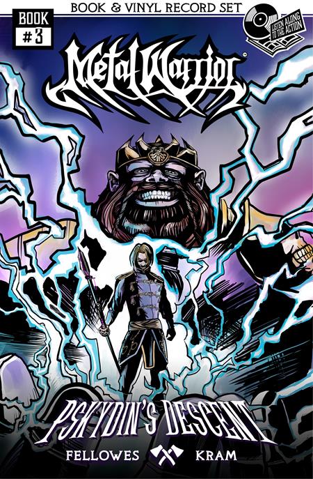 Metal Warrior  | TPB #3 (of 9) Pskydins Descent Indoctrination To Evil With 7 In Vinyl - Image