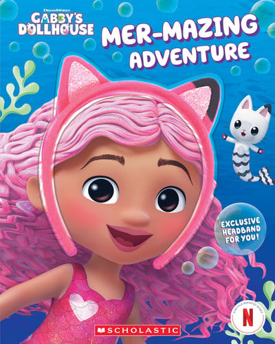 MER-MAZING ADVENTURE (GABBY'S DOLLHOUSE BOOK WITH HEADBAND) - Childrens Books - Image - Pop Weasel