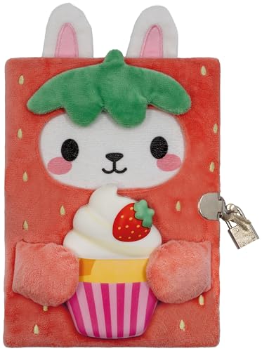 STRAWBERRY HOODIE BUNNY DIARY - Stationery - Image - Pop Weasel