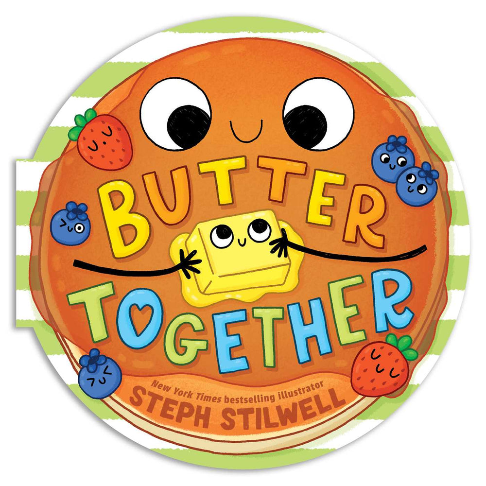 Butter Together (A Shaped Novelty Board Book for Toddlers) - Childrens Books - Image - Pop Weasel