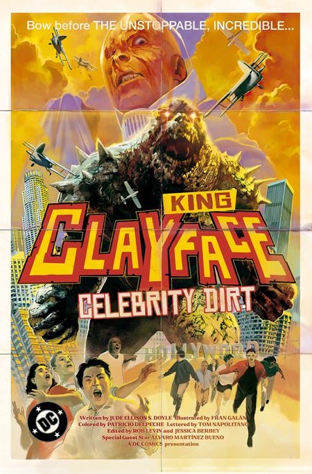 CLAYFACE CELEBRITY DIRT #6 (OF 6) CVR C ALVARO MARTINEZ BUENO CARD STOCK VAR