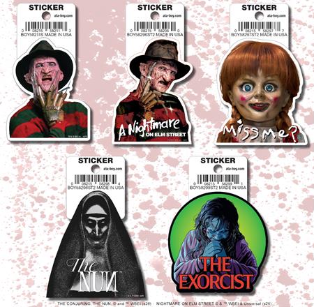 ATA-BOY HORROR MOVIES 15 STICKER PACK - Stickers - Image - Pop Weasel