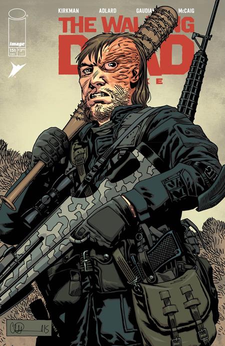WALKING DEAD DELUXE #151 CVR B CHARLIE ADLARD & DAVE MCCAIG VAR (MR)