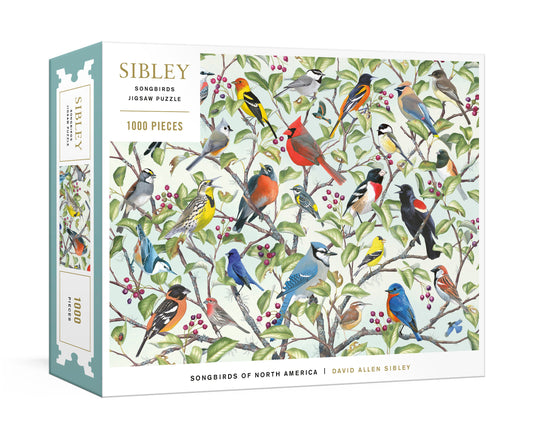 Sibley Songbirds Jigsaw Puzzle