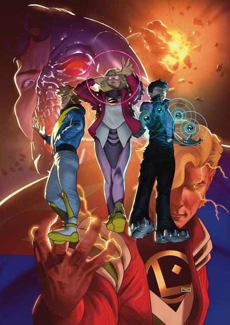 LEGION OF SUPER-HEROES #1 Second Printing Cvr B Taurin Clarke Cardstock Var