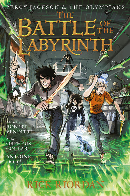 Percy Jackson and the Olympians: Battle of the Labyrinth: The Graphic Novel, The-Percy Jackson and the Olympians | Hardcover