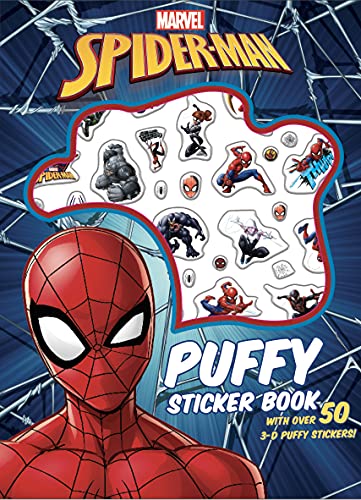 SPIDER-MAN: PUFFY STICKER BOOK (MARVEL) - Childrens Books - Image - Pop Weasel