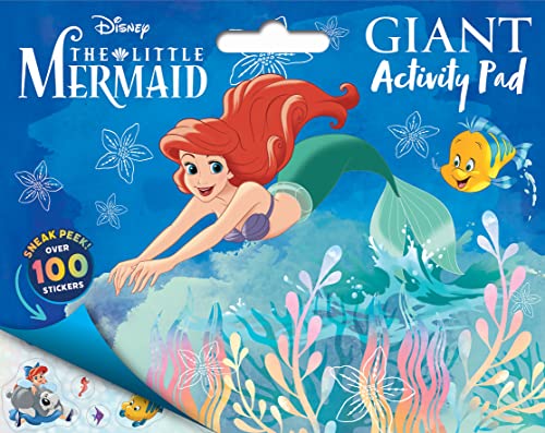 THE LITTLE MERMAID: GIANT ACTIVITY PAD (DISNEY) - Childrens Books - Image - Pop Weasel