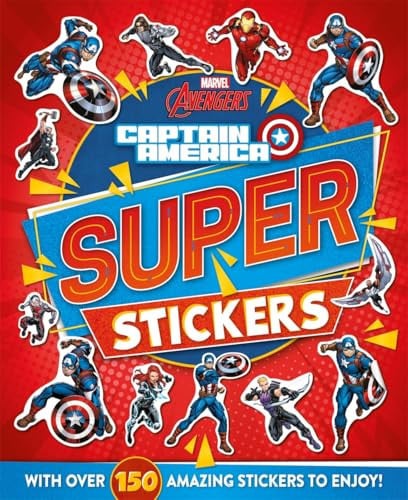 CAPTAIN AMERICA: SUPER STICKERS (MARVEL: AVENGERS) - Childrens Books - Image - Pop Weasel