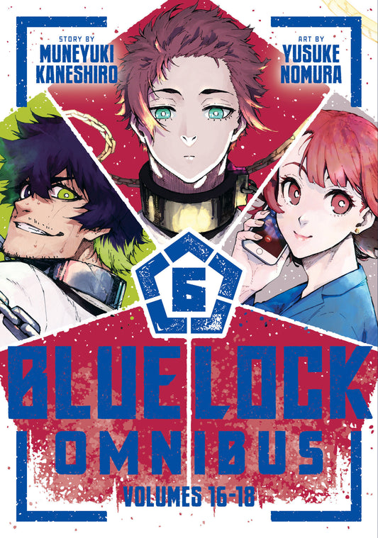 Blue Lock Omnibus 6 (Vol. 16-18) | TPB
