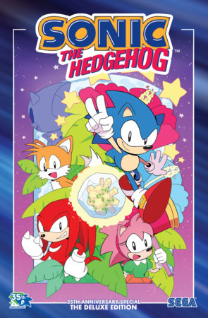 Sonic the Hedgehog: 35th Anniversary Special--The Deluxe Edition | Hardcover - Graphic Novels - Image - Pop Weasel
