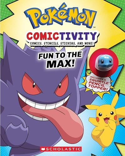 POKEMON COMICTIVITY: FUN TO THE MAX! - Childrens Books - Image - Pop Weasel