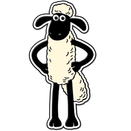 AARDMAN 50 SHAUN ENAMEL PIN BADGE - Badges & Pins - Image - Pop Weasel