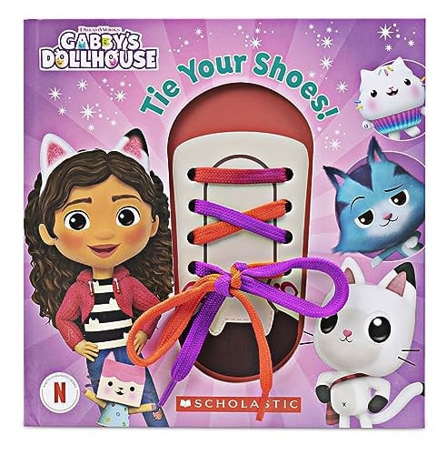 TIE YOUR SHOES! (DREAMWORKS: GABBYS DOLLHOUSE) - Childrens Books - Image - Pop Weasel
