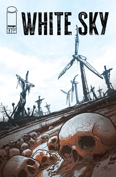 WHITE SKY #8 CVR C RAY LEDERER VAR (MR)