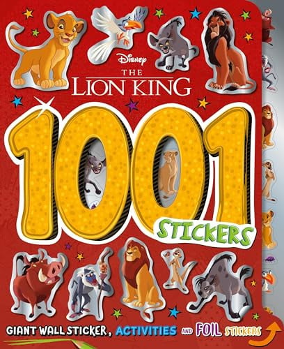 THE LION KING: 1001 STICKERS (DISNEY) - Childrens Books - Image - Pop Weasel