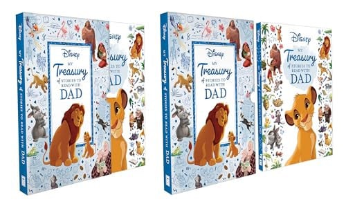 MY DELUXE TREASURY OF STORIES TO READ WITH DAD (DISNEY) 2024 - Childrens Books - Image - Pop Weasel