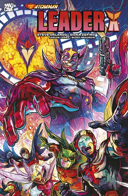 GATCHAMAN LEADER X (ONE-SHOT) CVR A VINCENZO RICCARDI - Comics - Image - Pop Weasel