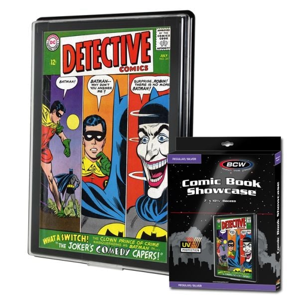 BCW Comic Showcase 'Silver' UV - Comic Accessories - Image - Pop Weasel