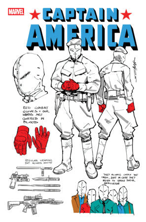 CAPTAIN AMERICA #18 VALERIO SCHITI DESIGN 1:10 VARIANT [1:10]