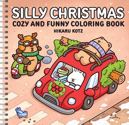 SILLY CHRISTMAS COZY AND FUNNY COLORING BOOK FOR ADULTS AND TEENS TP - Graphic Novels - Image - Pop Weasel