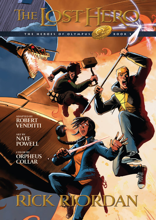 Heroes of Olympus, Book One: Lost Hero: The Graphic Novel, The-Heroes of Olympus, Book One | TPB