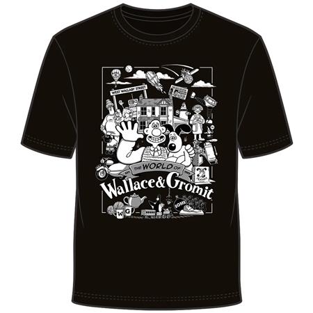 WALLACE & GROMIT ULTIMATE T-SHIRT XXXXL - Clothing - Image - Pop Weasel
