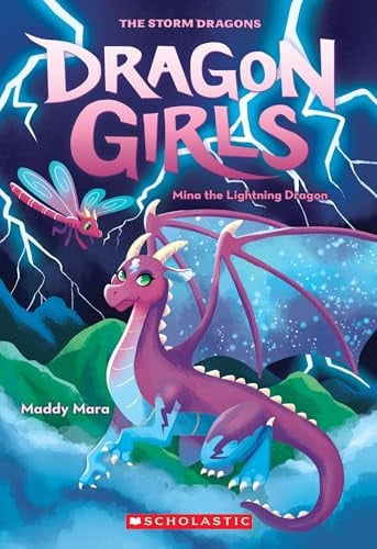 MINA THE LIGHTNING DRAGON (DRAGON GIRLS - Childrens Books - Image - Pop Weasel