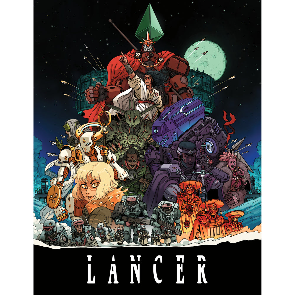 Lancer TTRPG Core Rulebook | Hardcover - Graphic Novels - Image - Pop Weasel
