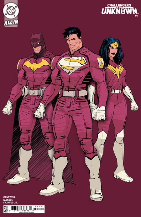 Challengers Of The Unknown #1 (of 6)  D Dan Mora Design Card Stock Var image